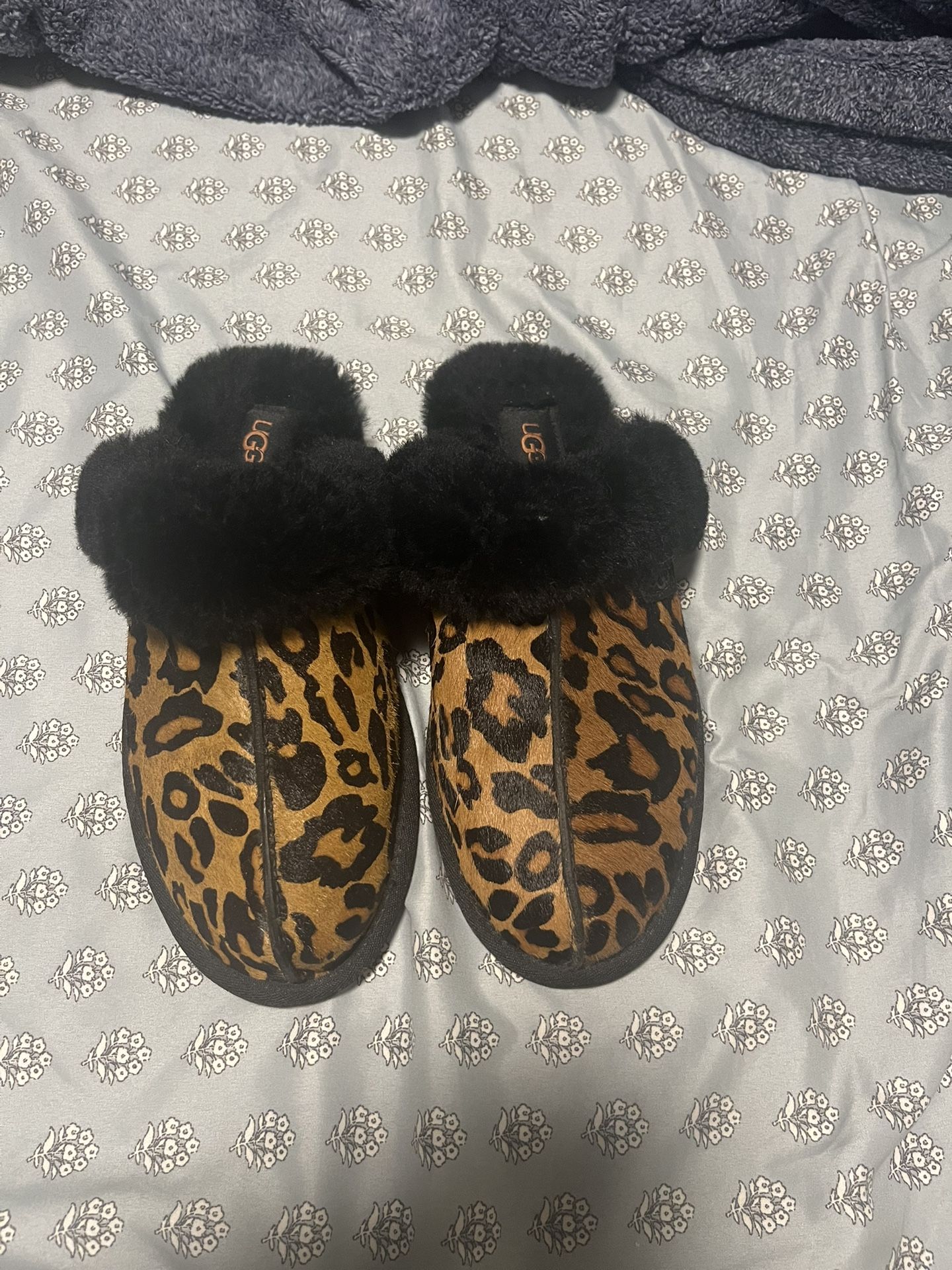 Brand New Cheetah Print UGG Slippers