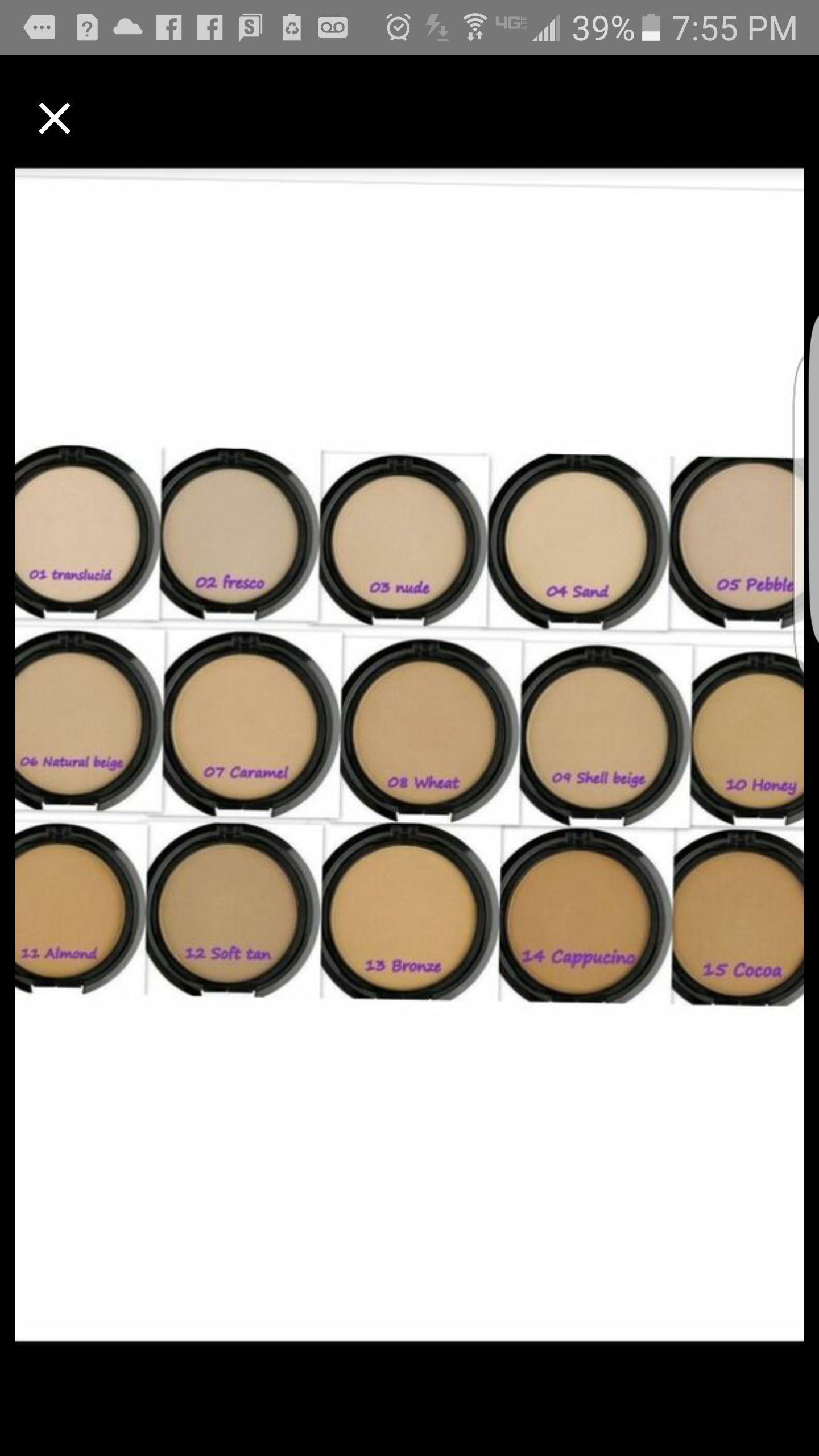 Bissu Makeup powder !!clearance!!..
