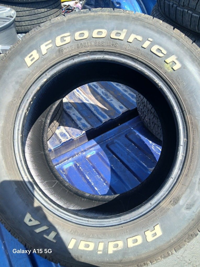 235/60R15 Bfgoodrich Radial Ta Tires (2)