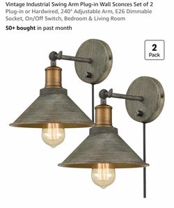 New designer lights pair