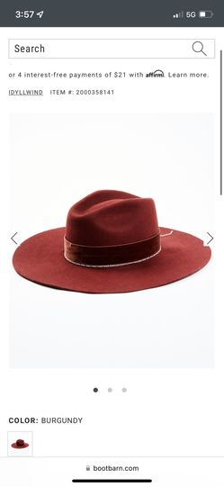 Idyllwind Womens Mayberry wool Felt Western Hat