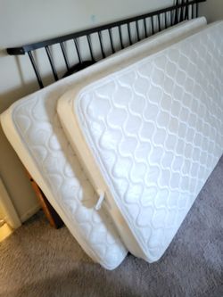 Twin mattress $30 each