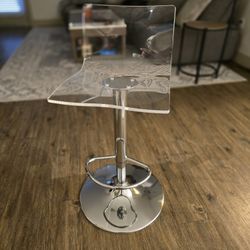 Clear Bar Stool
