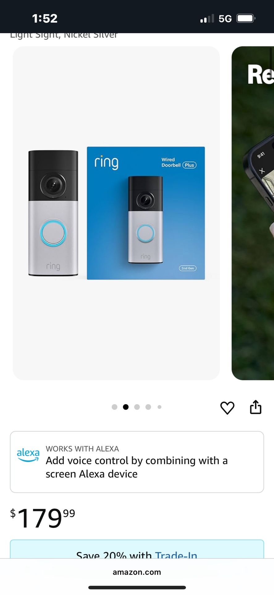 Ring Wired Doorbell (New!!!)