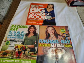 Three Older Rachael Ray Cook Books