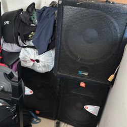 JBL JRX 100 SPEAKERS