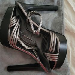 NEW Lauren By RL Heel Sandals,  7B