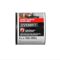 Fiberglass Roof Repair Fabric with Asphalt coating 4 in. x 150 ft