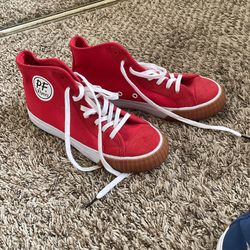 PF Flyers - Red/White Size 7M & 8.5F