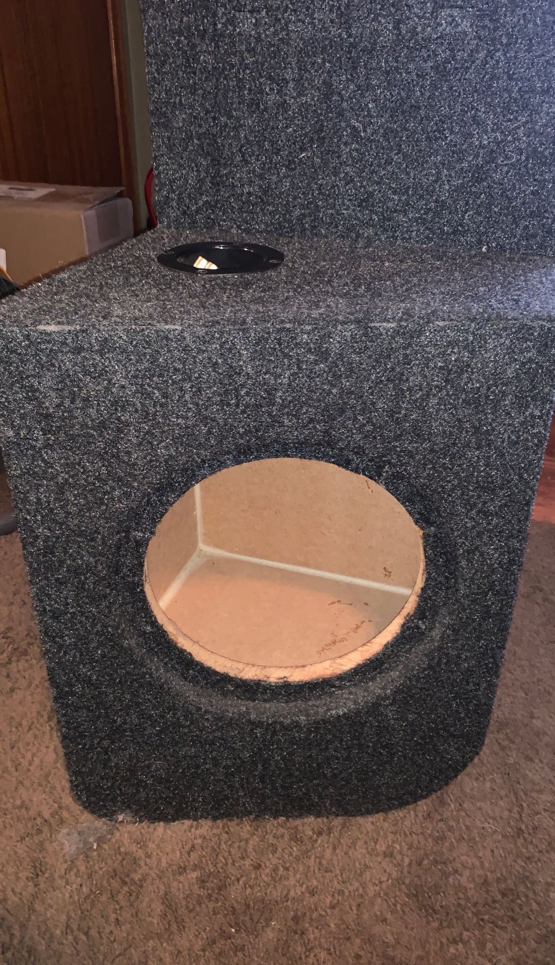 2015-2017 mustang gt ecoboost subwoofer box