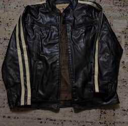 Parts Surplus Apparel Military Academy Leather Bomber Jacket