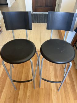 Tall Barstools - Set of 2