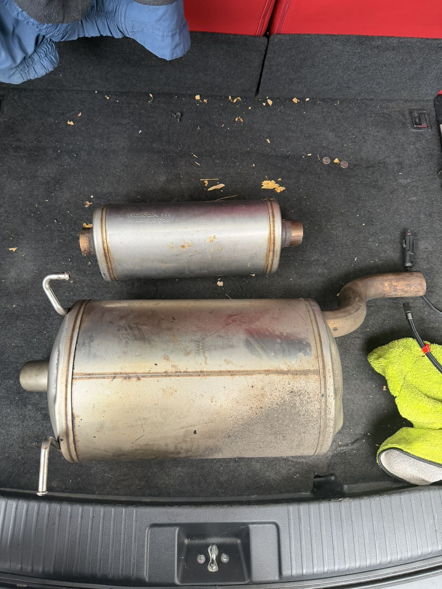 Honda RESONATOR AND EXHUAST