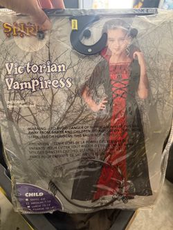 Spirit Victorian Vampiress Child Halloween Costume