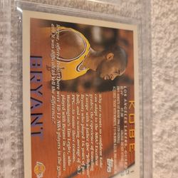 1996-97 Topps #138 Kobe Bryant!!!!
