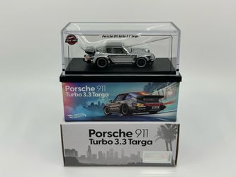 Hot Wheels RLC Exclusive 1988 Porsche 911 Targa Turbo SILVER CHASE 3838/5000