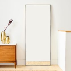 West Elm Metal Frame Floor Mirror