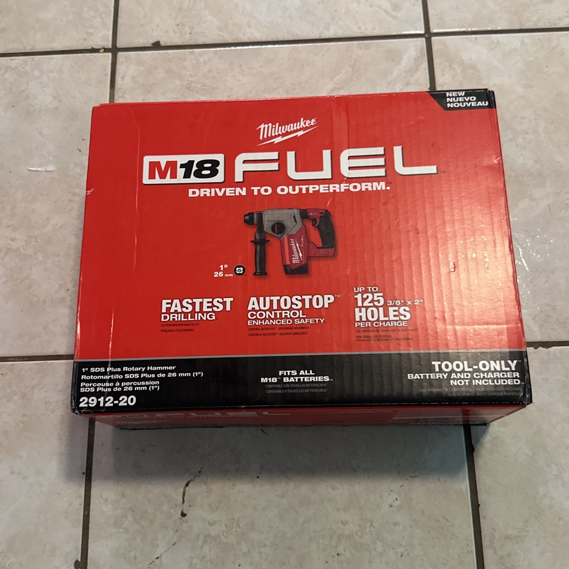 1” SDS Plus Rotary Hammer
