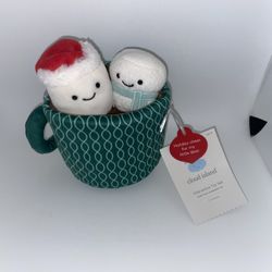 Cloud Island Holiday Mug Plush Toy Set Interactive NWT Festive Christmas Fun