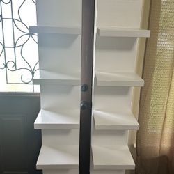 Wooden Shelves 71” Tall 