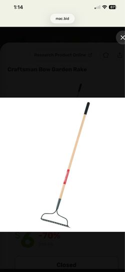 Craftsman Bow Garden Rake