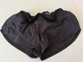 Black Athletic Running Shorts Lululemon 6