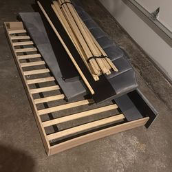 Bed Frame With Additional Pullout Bed
