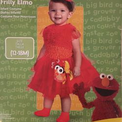 Frilly Elmo Costume