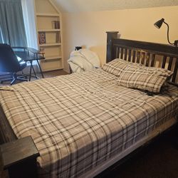 Custom Wood Bed Frame