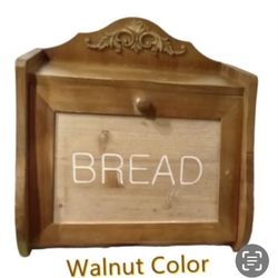 New Bread Box Walnut Color