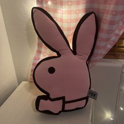 Pink playboy online pillow
