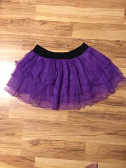 Purple Tutu Skirt Small/Medium
