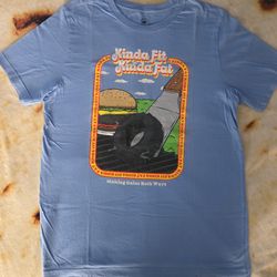 Kinda fit kinda fat shirt size L