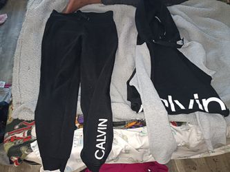 Assorted Joggers And Scrubs And Women's Shoes 