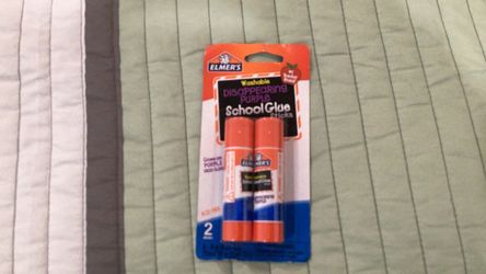 Two glue sticks