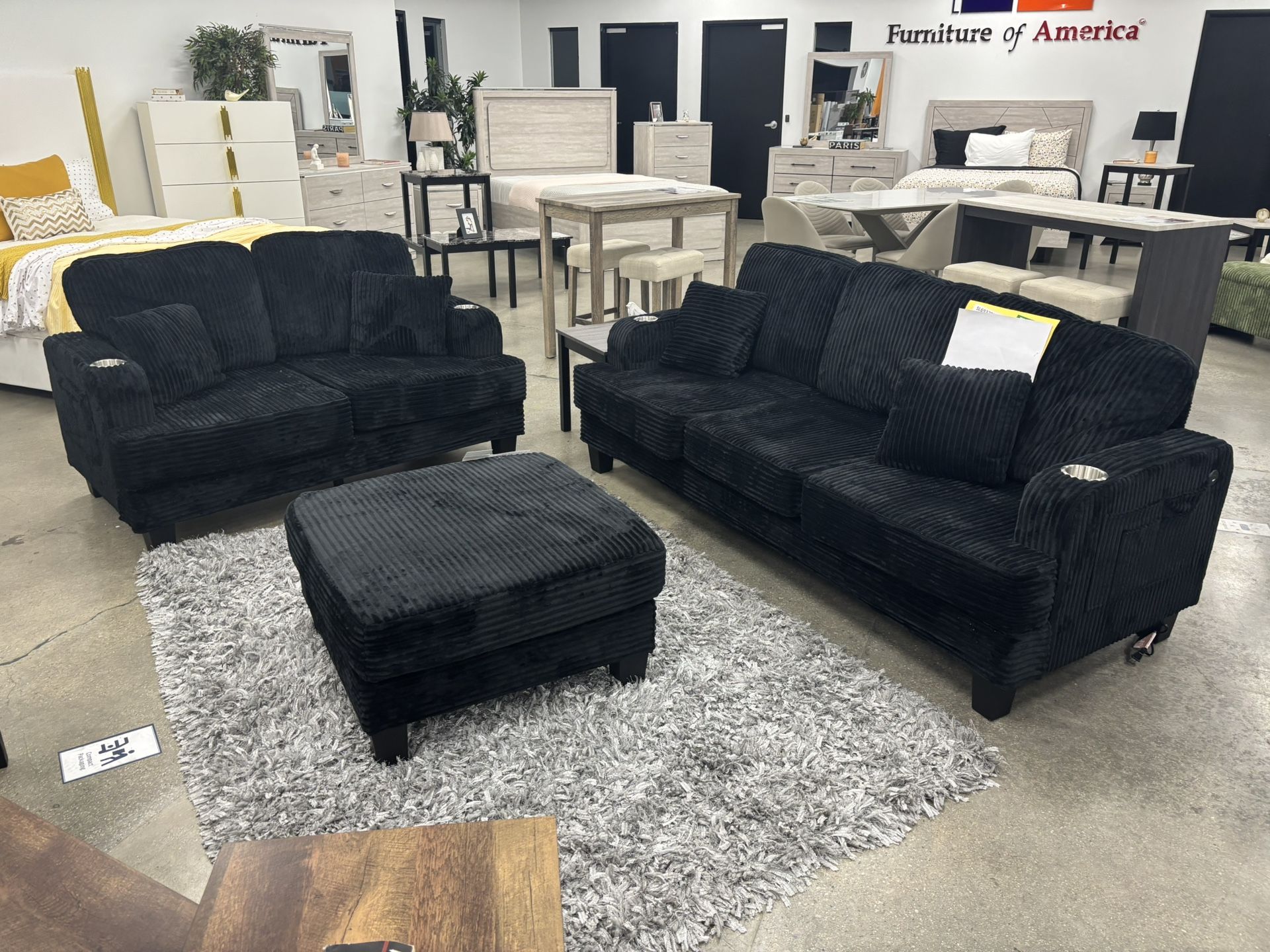 3pc Sofa Set