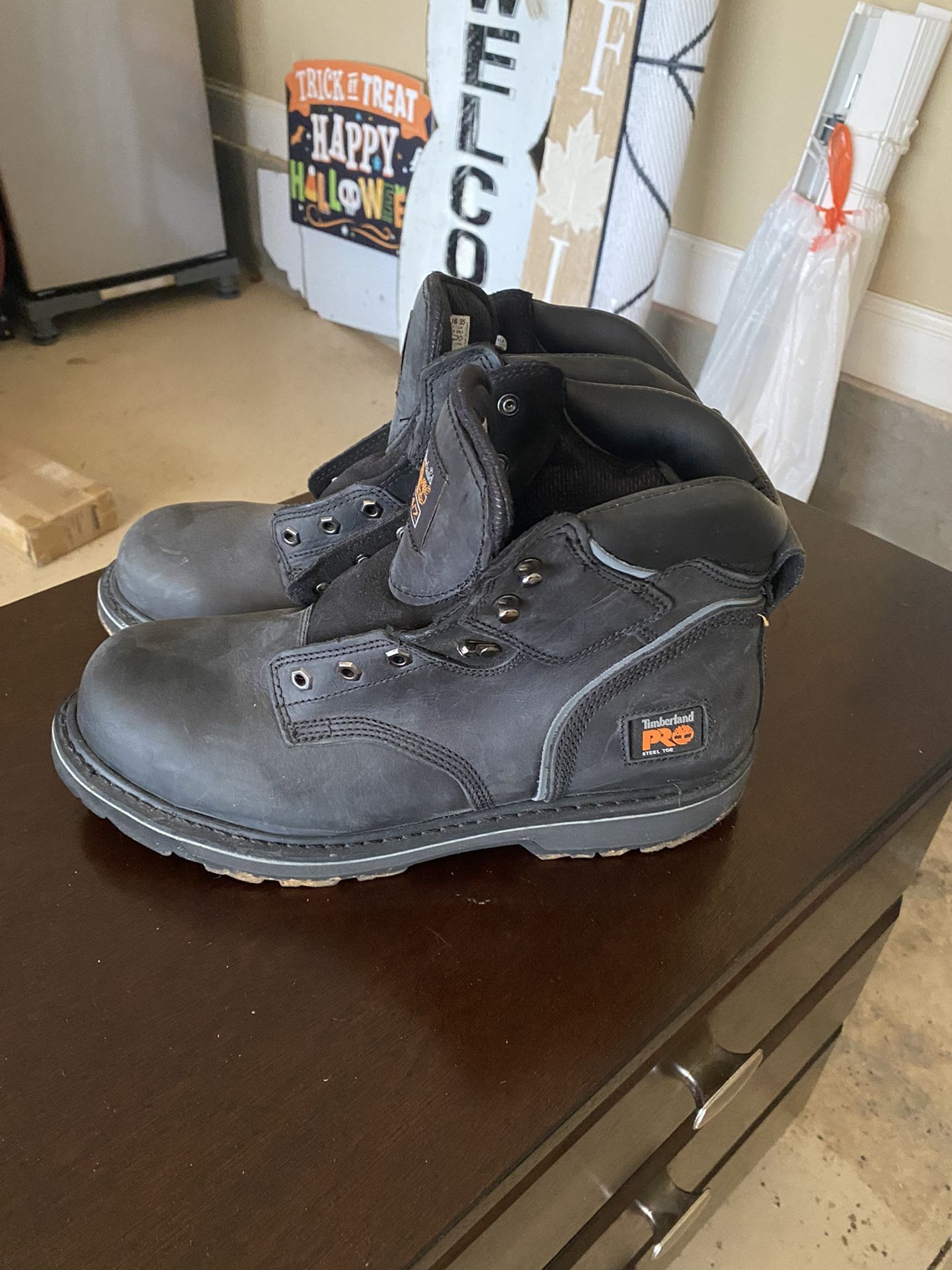 Timberland Steel Toe Boots 11.5 Mens