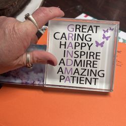 Paperweight Made Out Of Acrilic Heavy 