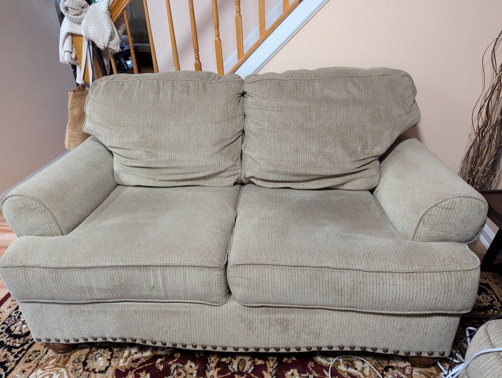Sofa, Loveseat, and Ottoman