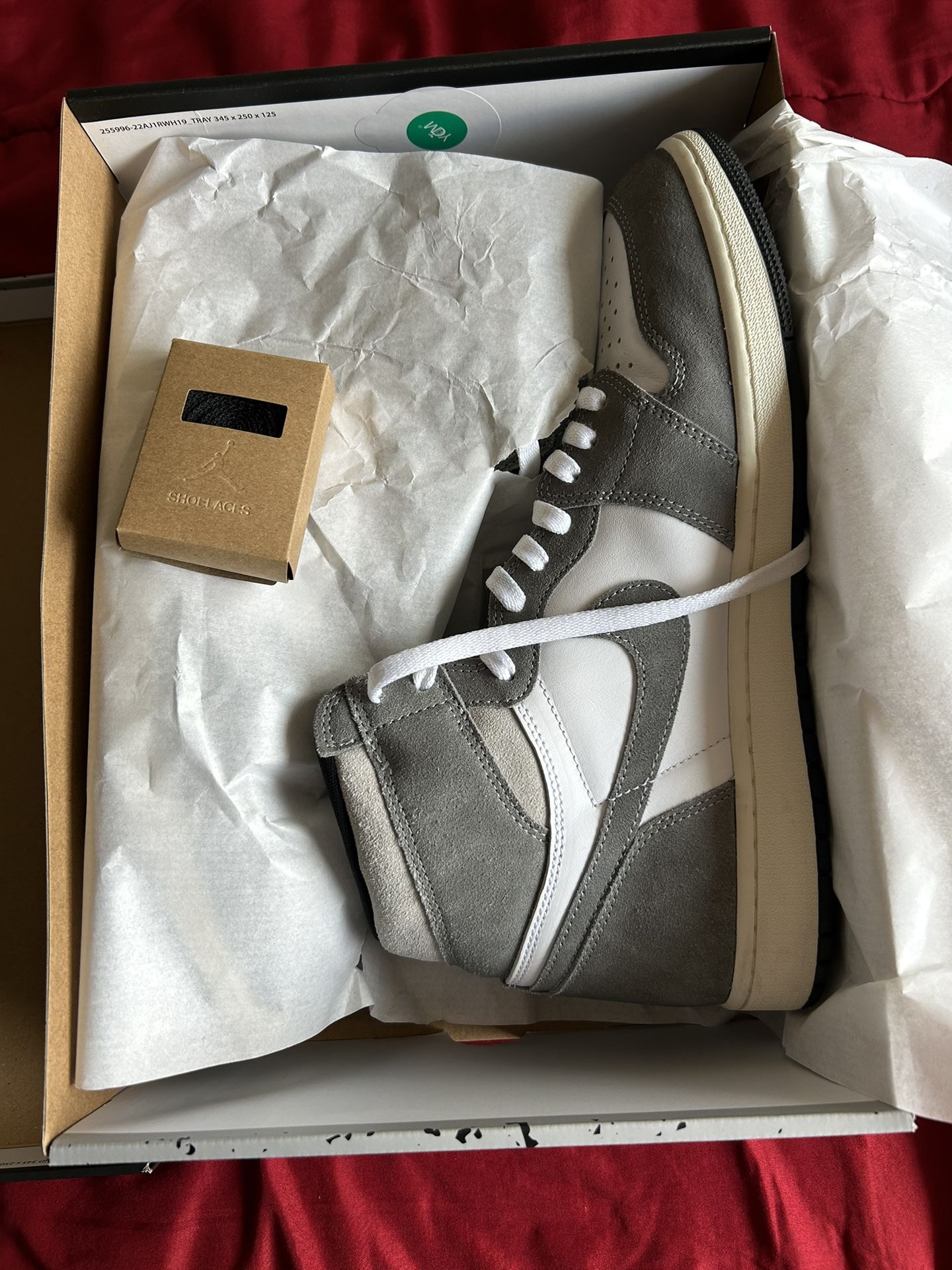 Jordan 1 Retro High OG Washed Black Size 13