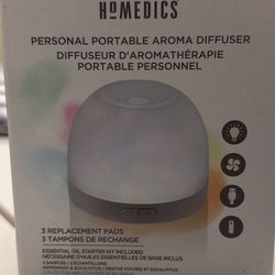 Homedics Aroma diffuser with 1 essential oil bottle