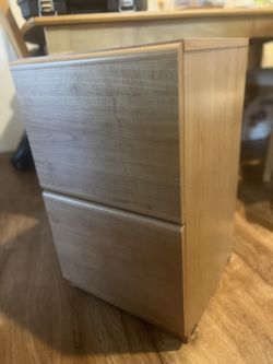 Wooden File Cabinet