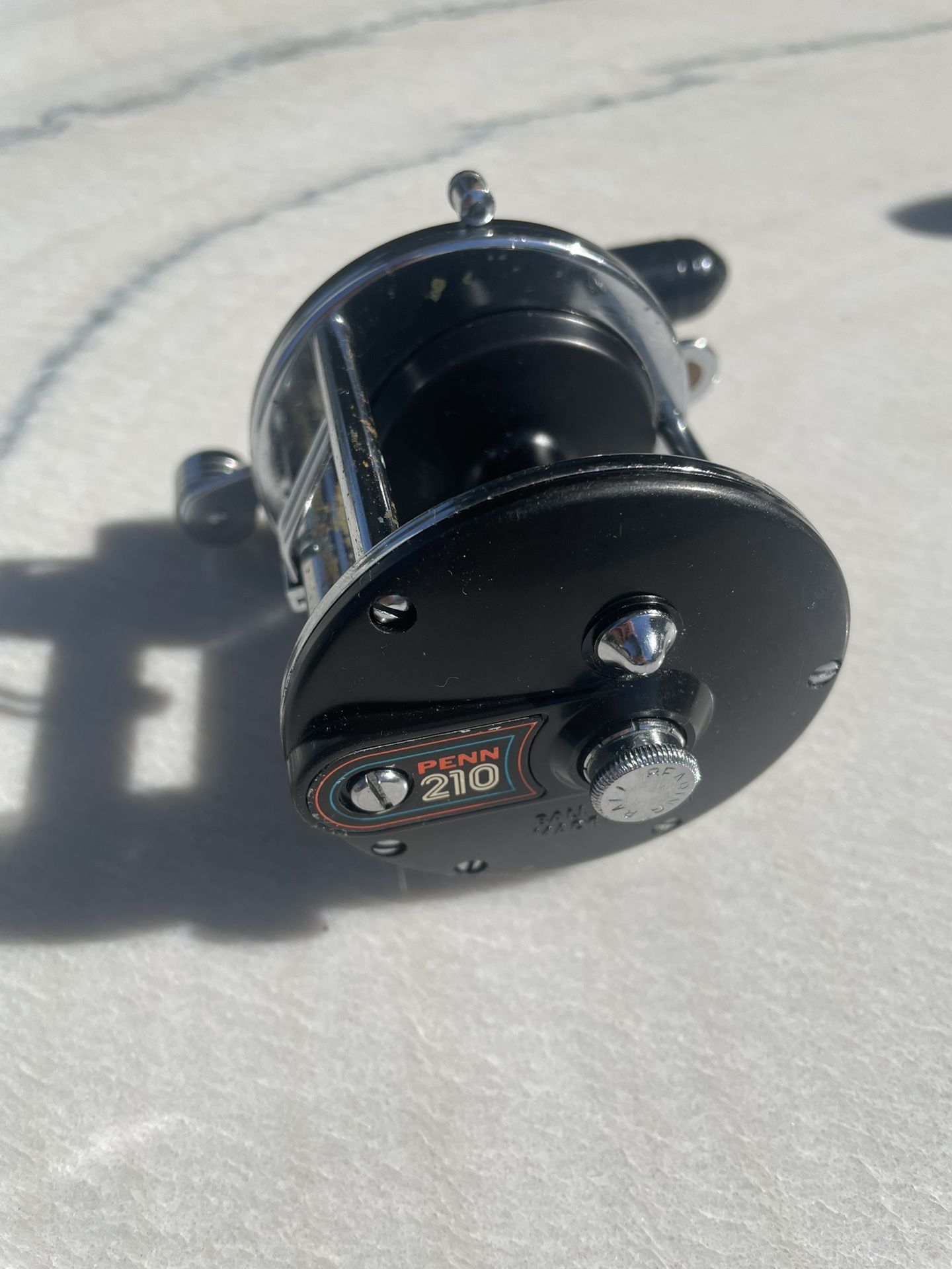 Penn 210 Levelwind Fishing Reel - Cleaned And Serviced With HT-100 Drags