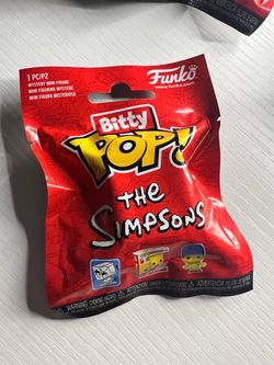 Sealed Funko Bitty POP! The Simpsons Mystery Blind Bags
