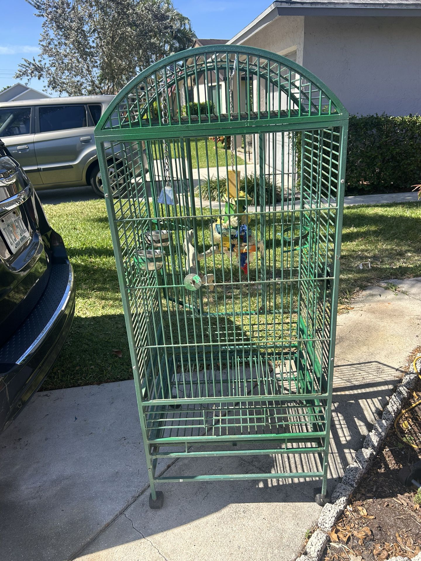 Parrot Bird Cage/stand