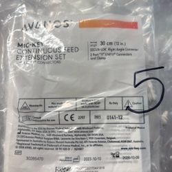 Avanos Mickey Continuous Feed Extension Set 