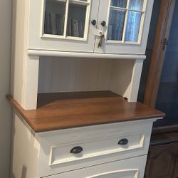 2 Excellent Condition Computer File Desk / Bookshelf..$175.00 Both Firm (please Read Description)