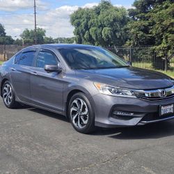 2017 Honda Accord Fully Loaded EX-L Clean Title 1 Owner