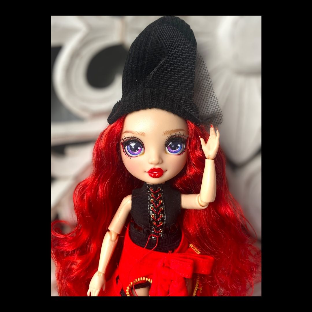 Rainbow High Ruby Anderson 12" Fashion Doll with Playset Red Hair