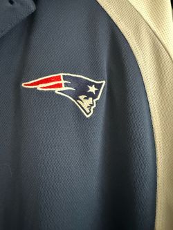 Men’s NFL Patriots, navy performance polo shirt XL